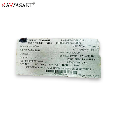 C15 ENGINE ASSY 2888156 Assy Mesin Motor Excavator Untuk mesin ulat C15