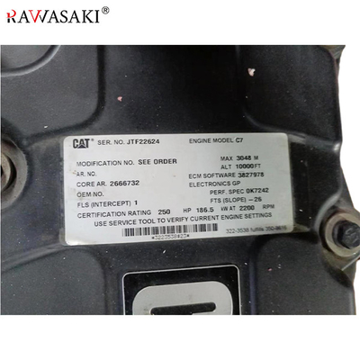 Suku Cadang Mesin Konstruksi Rakitan Mesin Asli  C7 Untuk Mesin Bor Atlas Copco L6